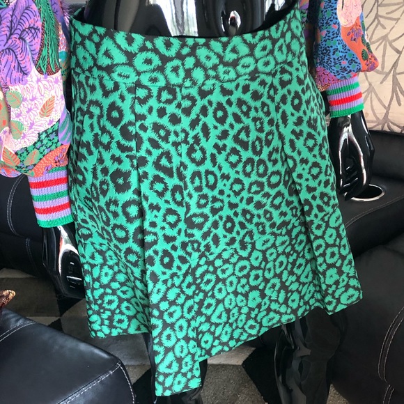 Banana Republic Green/Black Skirt - Picture 13 of 16